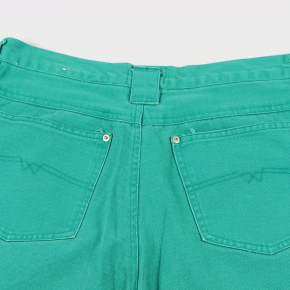 Vintage 90s Mens 36 Streetwear Denim Shorts Green - Picture 8 of 8
